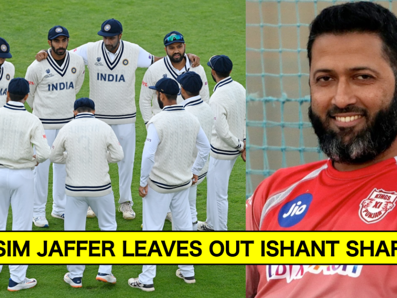 IND vs NZ 2021: Wasim Jaffer Picks His India XI For First Test, Excludes Ishant Sharma