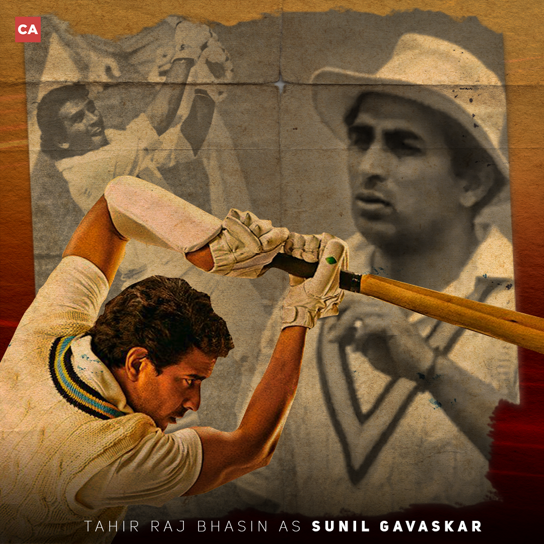 Tahir Raj Bhasin As Sunil Gavaskar