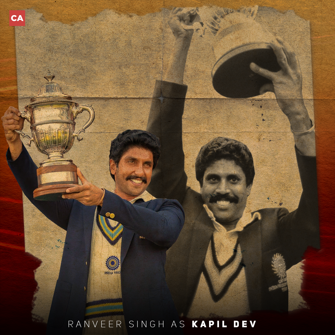 Ranveer Singh As Kapil Dev