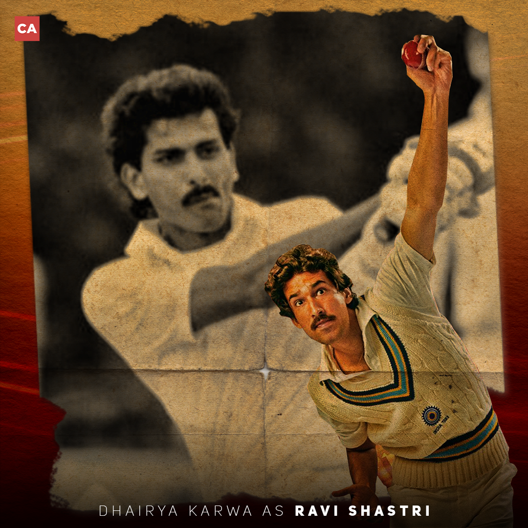 Dhairya Karwa As Ravi Shastri