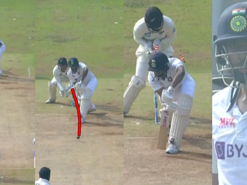 IND vs NZ 2021: Watch - Ajaz Patel Turns Big To Clean Up R Ashwin, Batsman Left Shell-Shocked