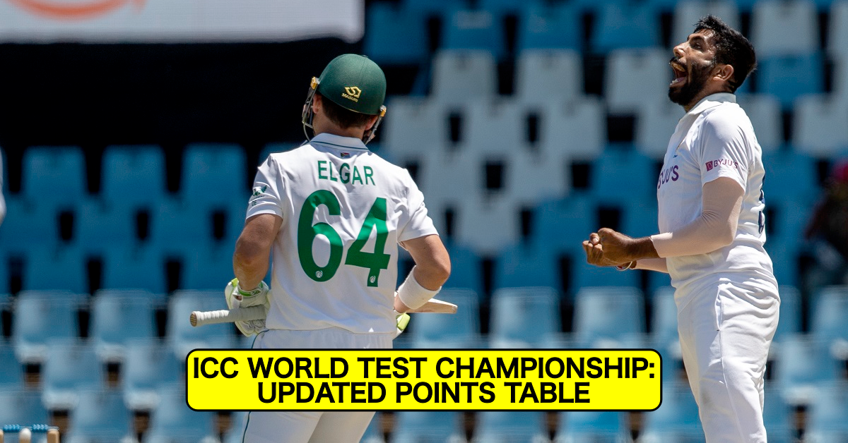 ICC World Test Championship 2021-23: Updated Points Table After 1st ...