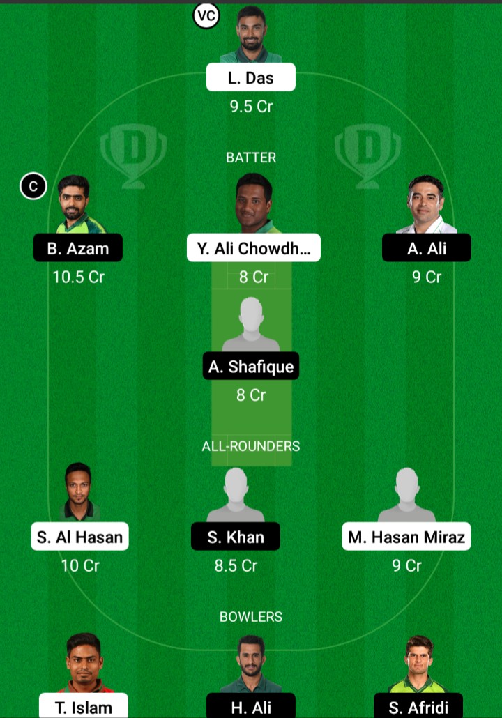 BAN Vs PAK Dream11 Prediction, Fantasy Cricket Tips, Dream11 Team ...