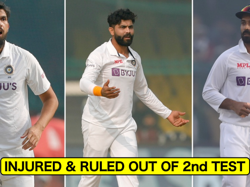 Just IN: Ajinkya Rahane, Ishant Sharma & Ravindra Jadeja Injured And Ruled Out Of Mumbai Test vs New Zealand