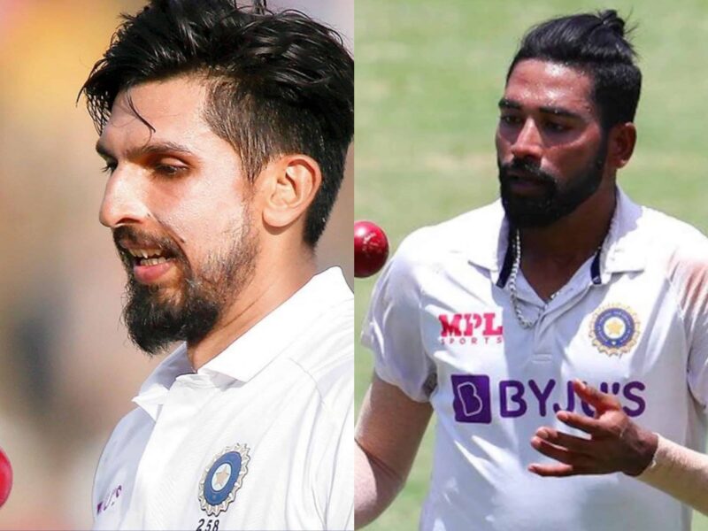 Ishant Sharma and Mohammed Siraj