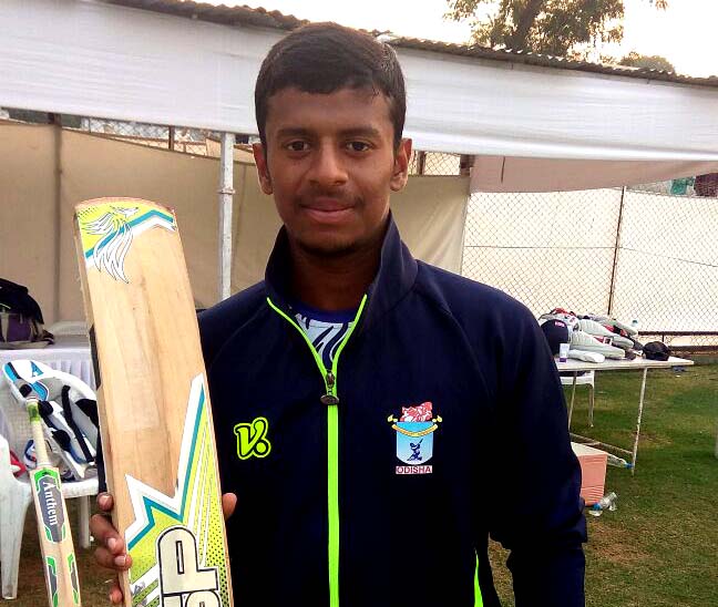Odisha batter Subhranshu Senapati. Photo- Twitter