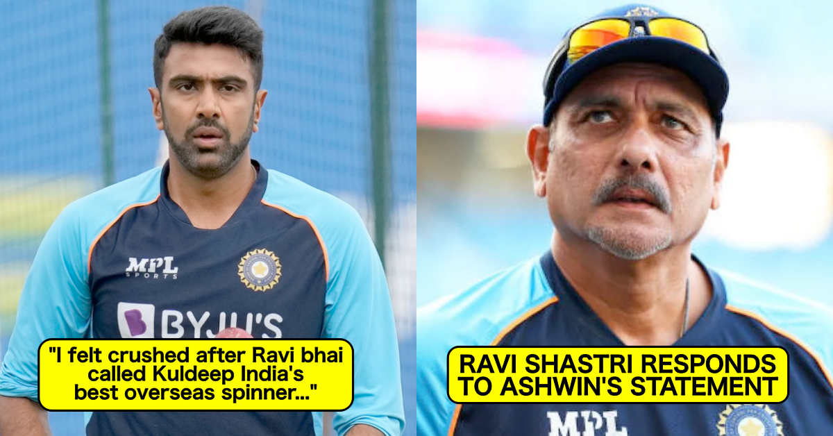 Ravi Shastri Responds After Ravi Ashwin Says He Was Crushed When The Former Coach Lauded Kuldeep Yadav As India's Best Overseas Spinner