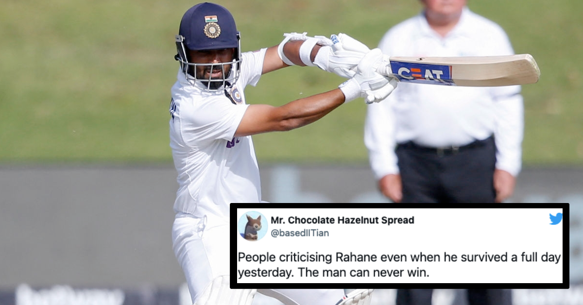 IND vs SA: Twitter Reacts As Ajinkya Rahane Misses Out On A Half Century At Centurion