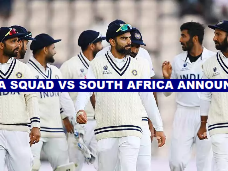 India Squad For South Africa Tests Announced, Hanuma Vihari Returns To The Side