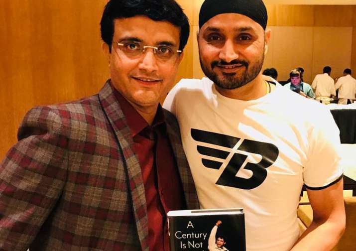 Harbhajan Singh and Sourav Ganguly. Photo- Instagram