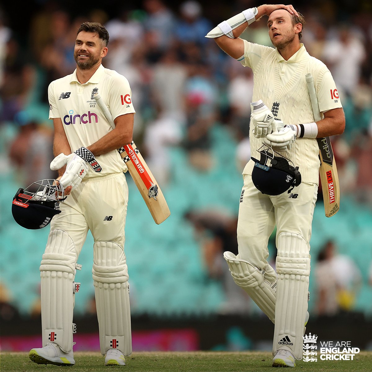 James Anderson and Stuart Broad