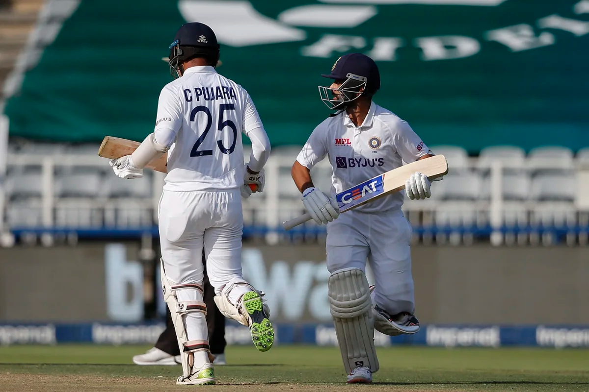 Cheteshwar Pujara and Ajinkya Rahane. Photo-Getty