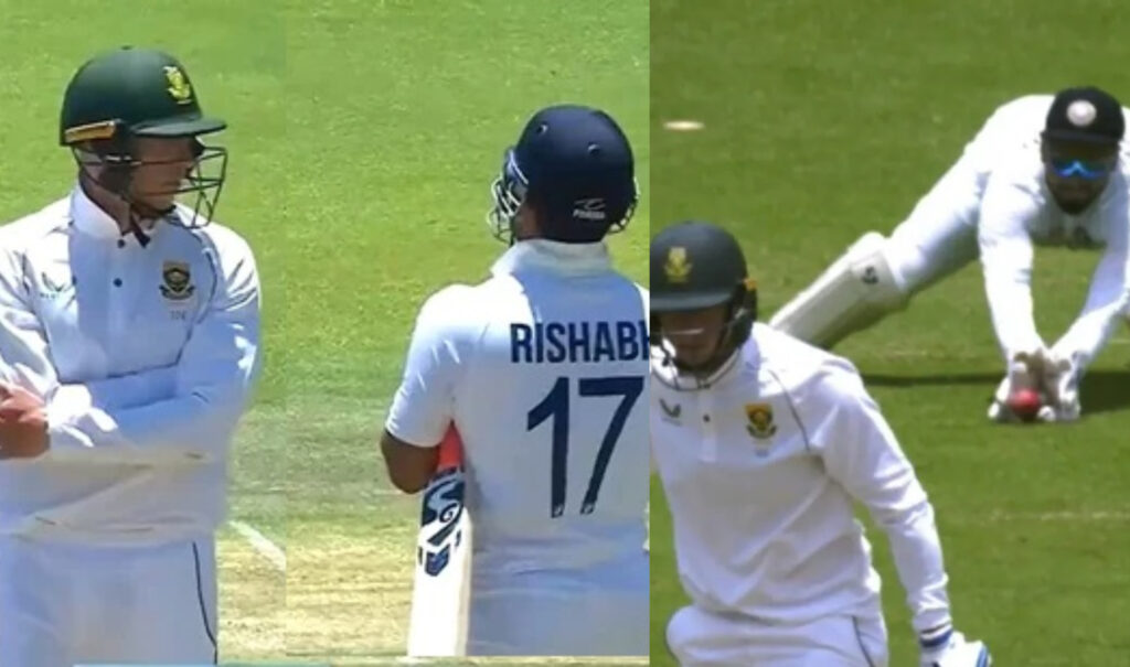 Rishabh Pant and Rassie van der Dussen controversial catch- Photo- Twitter