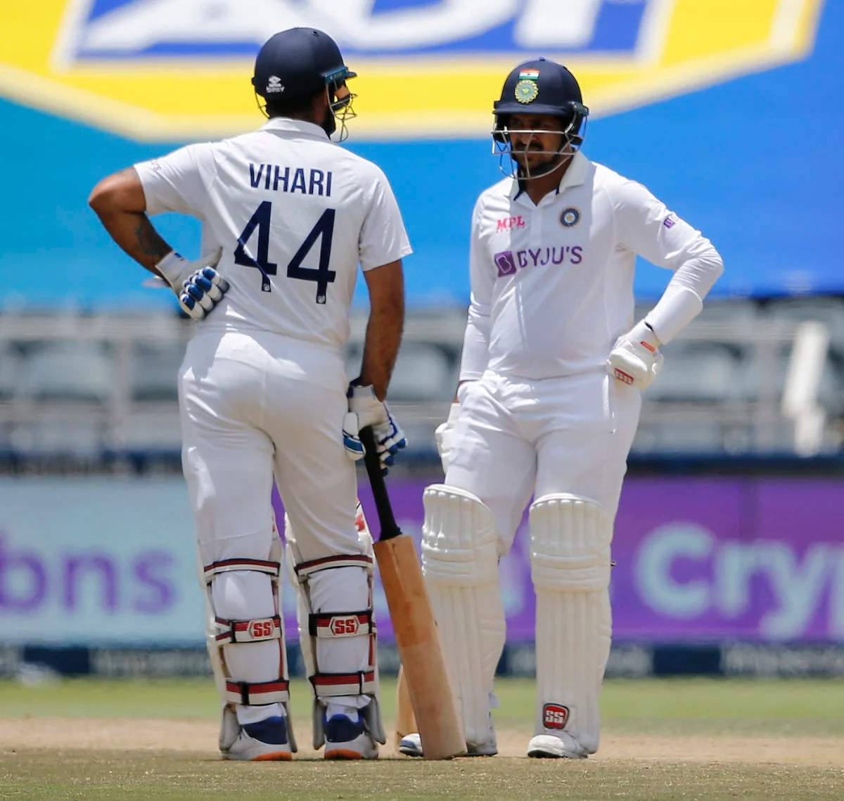 Hanuma Vihari and Shardul Thakur. PHoto- AFP-Getty