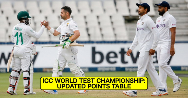 ICC World Test Championship 2021-23: Updated Points Table After 2nd ...