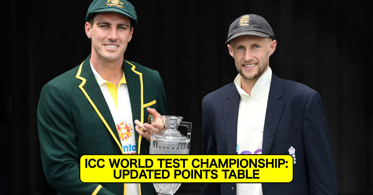 ICC World Test Championship 2021-23: Updated Points Table After 5th Test Between Australia And England