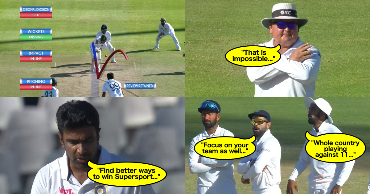 Watch: Virat Kohli, Ravi Ashwin, KL Rahul Take A Dig At Broadcasters After Dean Elgar Survives Due To DRS Gaffe
