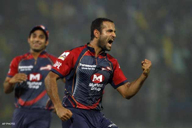 Irfan Pathan Delhi Daredevils