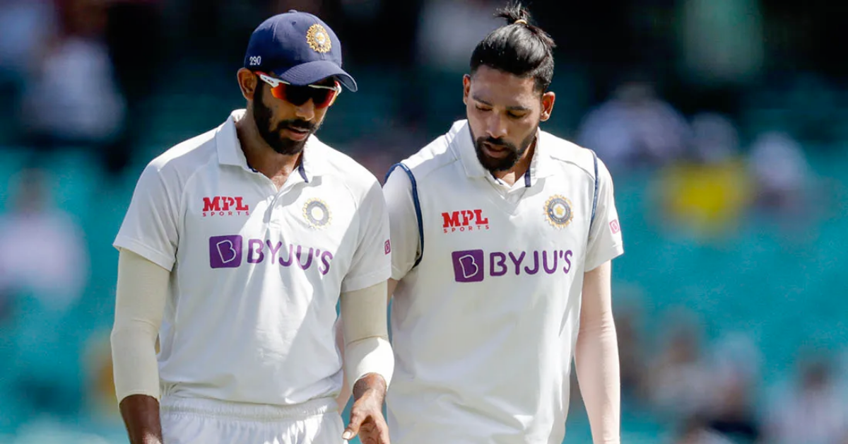 Jasprit Bumrah, Mohammed Siraj