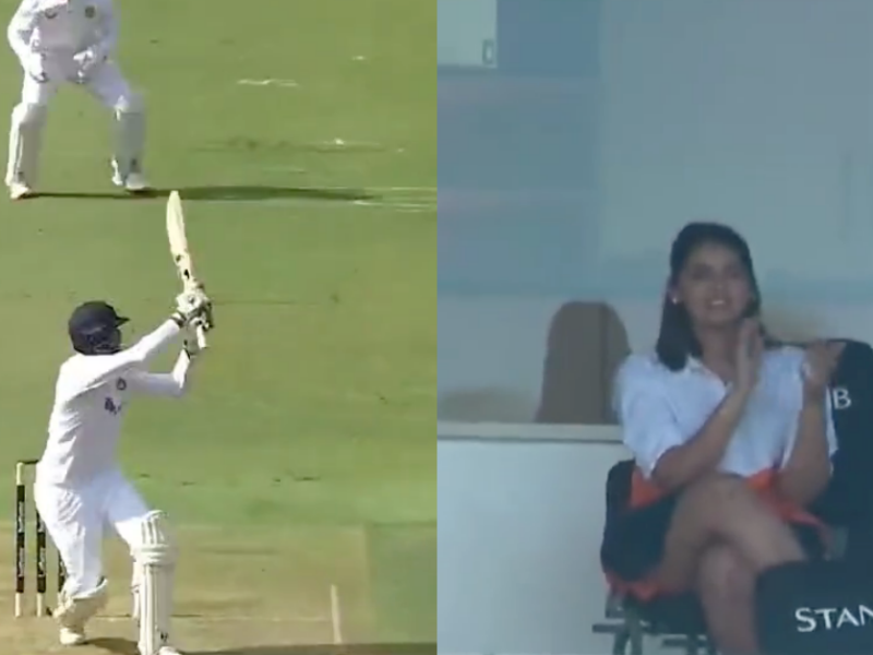 IND vs SA: Watch - Jasprit Bumrah's Six Off Kagiso Rabada Leaves A Smile On Wife Sanjana Ganesan's Face