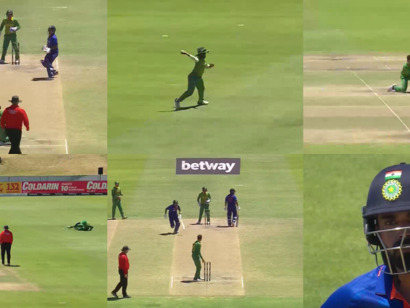 IND vs SA: Watch - Comedy Of Errors From SA Fielders Saves KL Rahul From Getting Run Out In The 2nd ODI