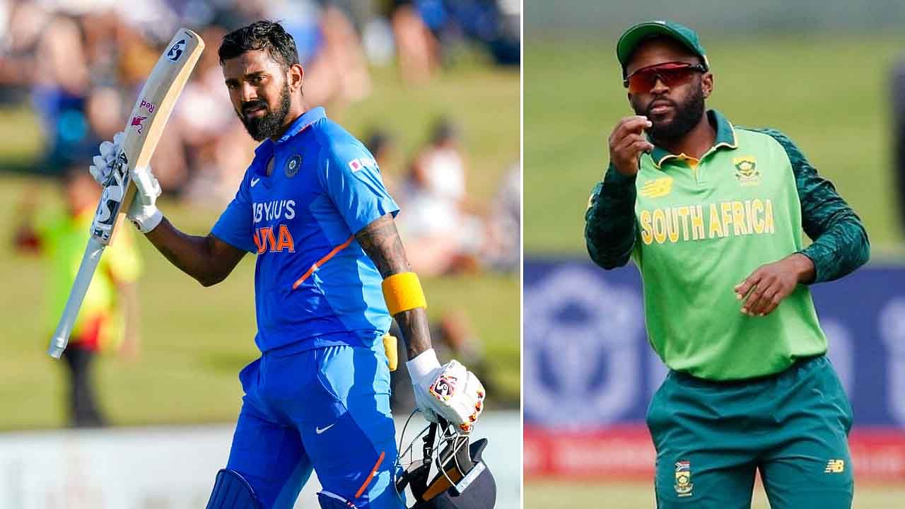 KL Rahul and Temba Bavuma, India vs South Africa