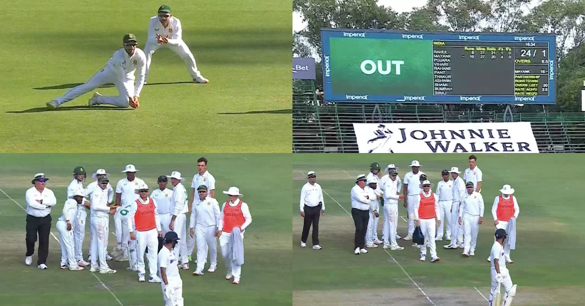 IND vs SA: Watch - Argument Between KL Rahul And SA Players After 3rd Umpire Gives Him Out