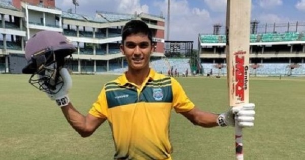 Kaushal Tambe, India U19 Team
