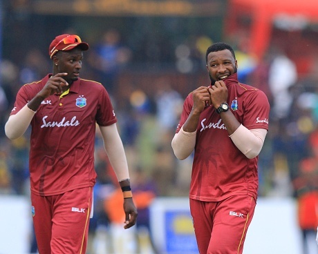 Kieron Pollard and Jason Holder