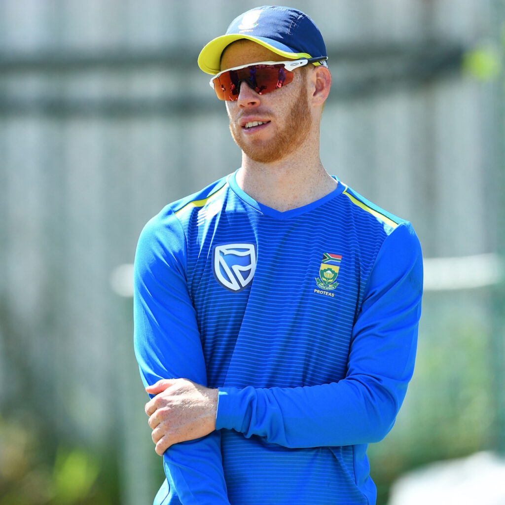 Kyle Verreynne during the South African national cricket team training session. (Photo by Ashley Vlotman/Gallo Images/Getty Images)