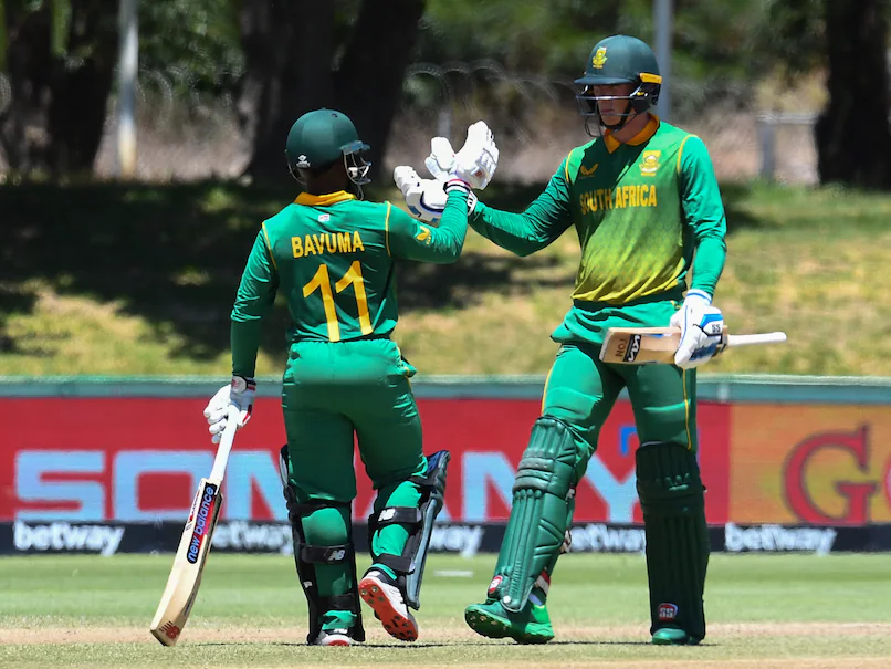 Rassie van der Dussen and Temba Bavuma