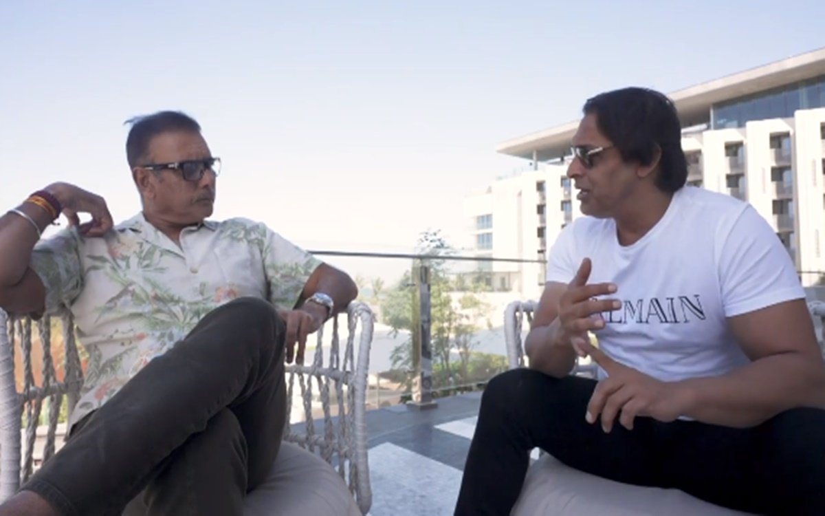 Ravi Shastri-Shoaib Akhtar