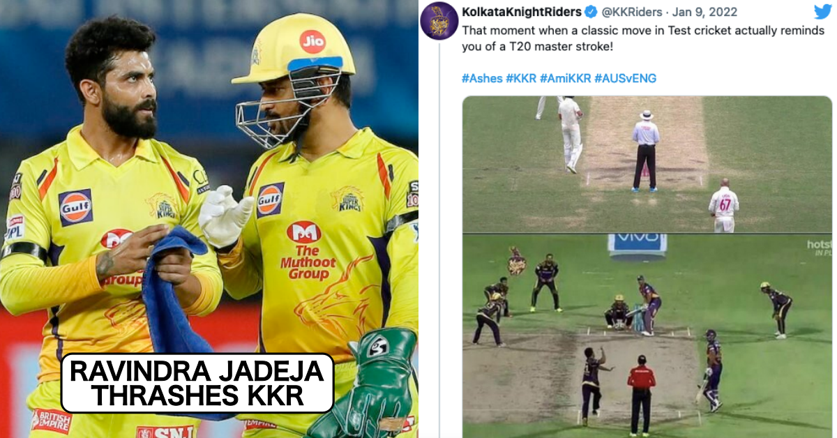 "Just A Show Off" Ravindra Jadeja Thrashes KKR Following Their Dig At MS Dhoni