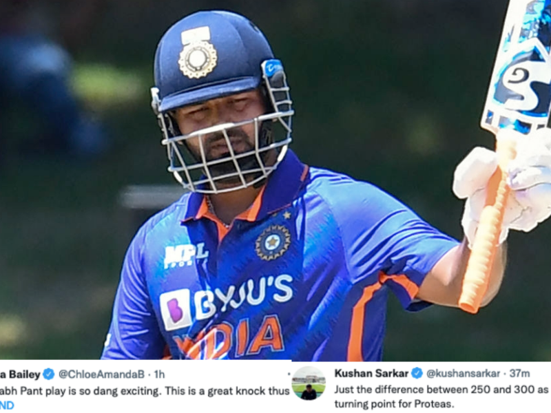 IND vs SA: Twitter Reacts As Rishabh Pant Misses Out On Maiden ODI Century