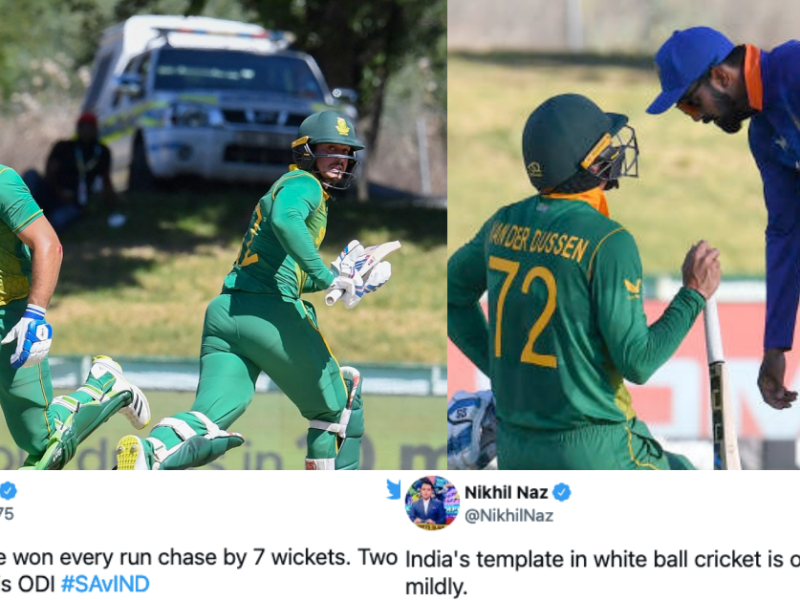 IND vs SA: Twitter Reacts As South Africa Secure ODI Series With Victory In Second ODI vs India