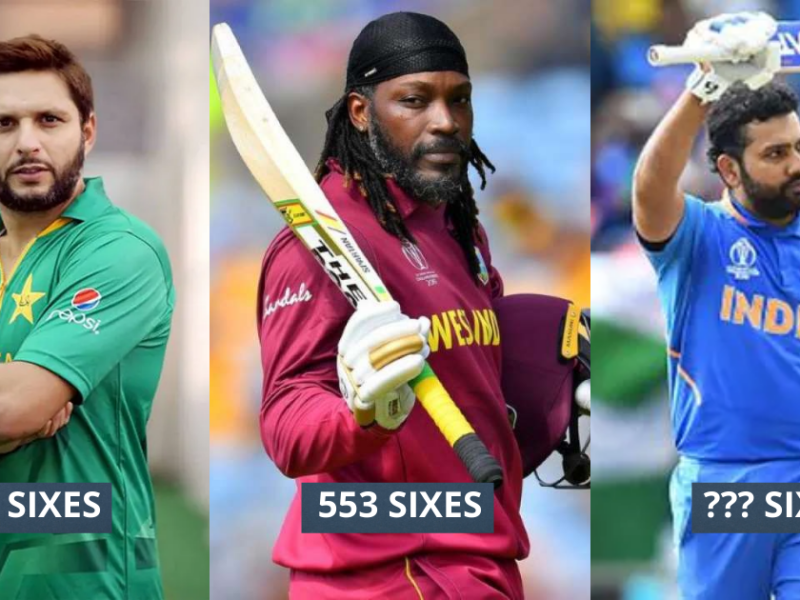 Top 10 Batsmen With The Most Sixes In International Cricket
