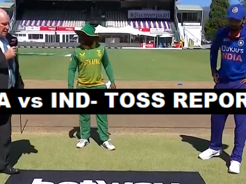 SA vs IND Toss Report: India tour of South Africa 2021-22, 1st ODI