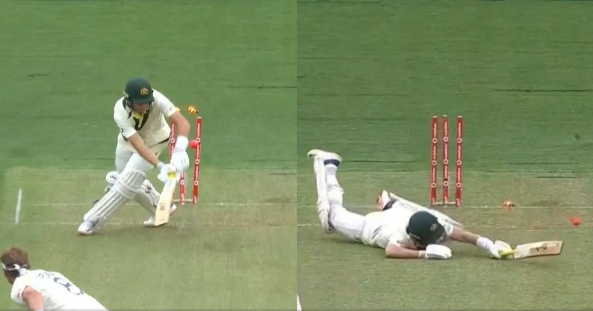 Watch- Marnus Labuschagne Slips And Loses His Wicket To Stuart Broad