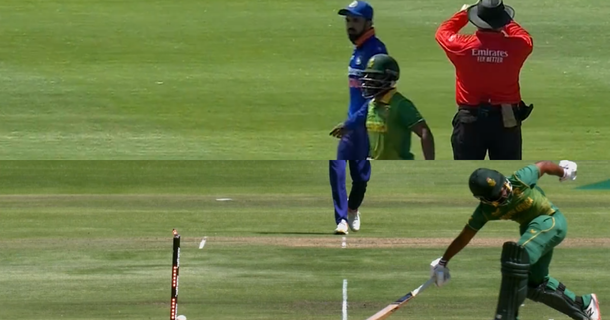 IND vs SA: Watch - KL Rahul Sends Back Temba Bavuma With A Direct Hit