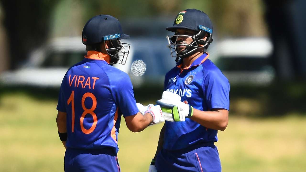 Virat Kohli and Shikhar Dhawan