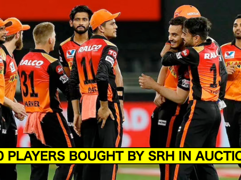Complete List Of Players Bought By Sunrisers Hyderabad (SRH) In IPL Auction 2022