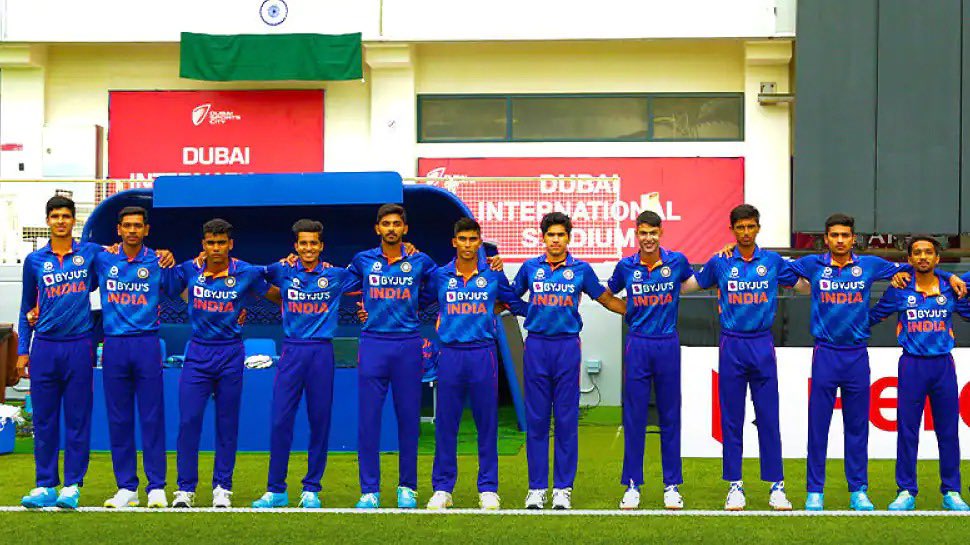 India U19 cricket team.