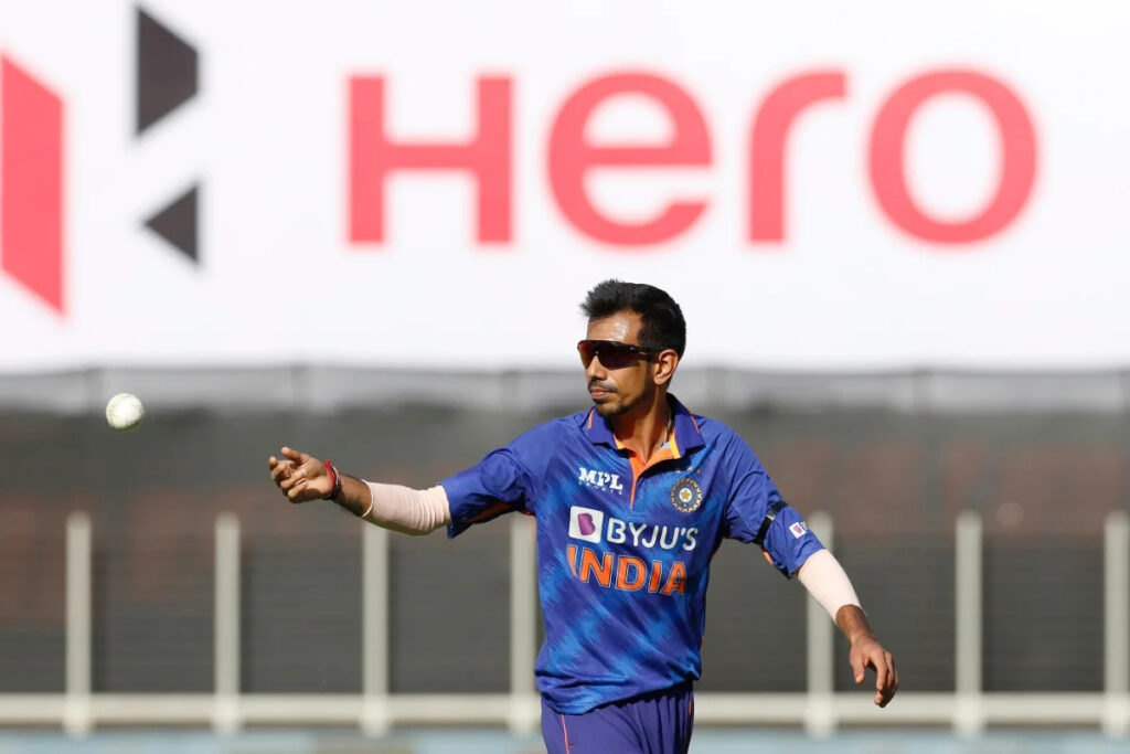 Yuzvendra Chahal for India. Photo- BCCI