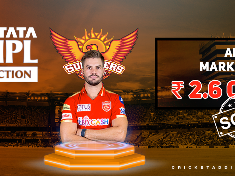 Aiden Markram Bought By Sunrisers Hyderabad For INR 2.6 Crores In IPL 2022 Mega Auction
