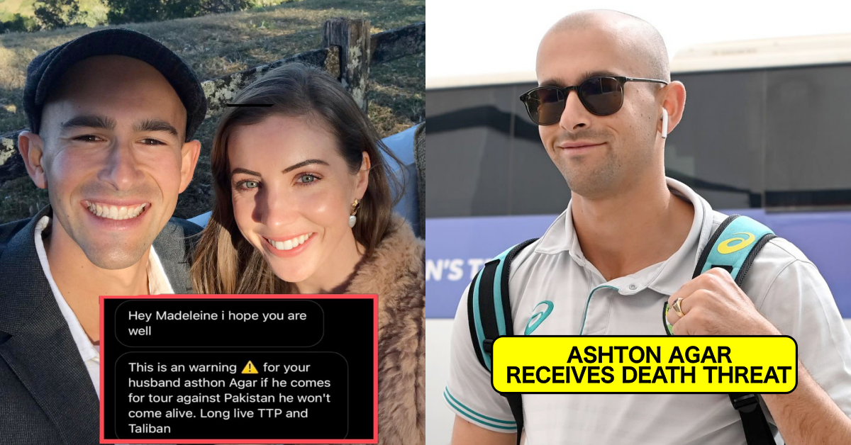 "He Won't Come Alive": Australia All-Rounder Ashton Agar Receives Death Threat In Wife's Social Media Handle Ahead Of Australia vs Pakistan Series