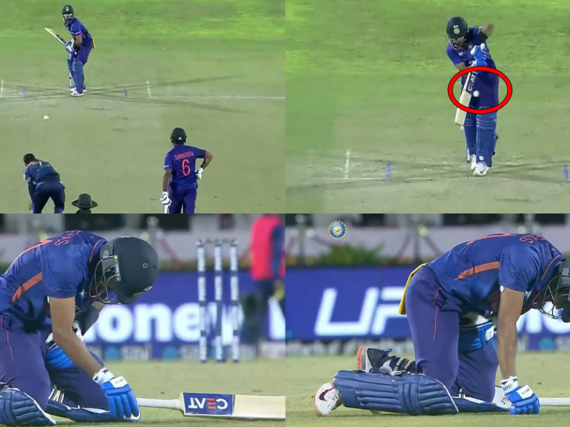IND vs SL: Watch - Shreyas Iyer Hit On His Box Off Dasun Shanaka in 2nd T20I