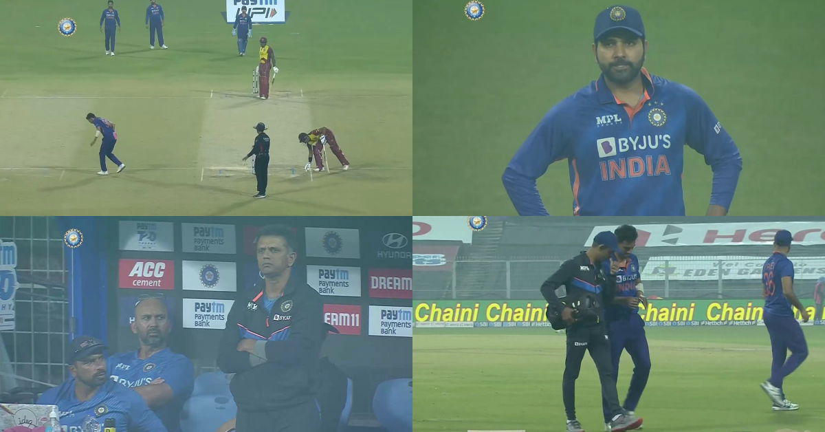 IND vs WI: Deepak Chahar Pulls His Hamstring, Forced To Leave The Field In Third T20I In Kolkata
