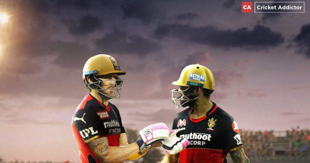Faf du Plessis Virat Kohli