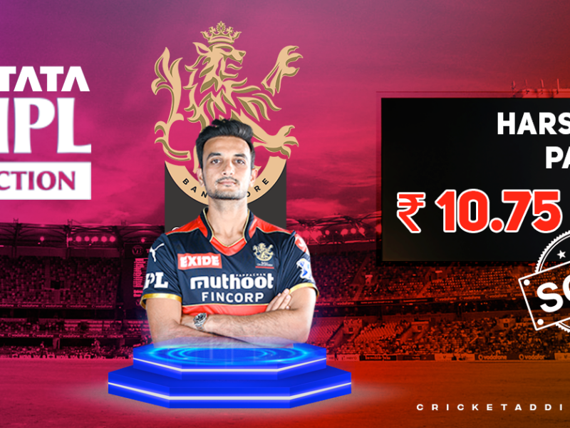 Harshal Patel Bought By Royal Challengers Bangalore (RCB) For INR 10.75 Crore In IPL 2022 Mega Auction