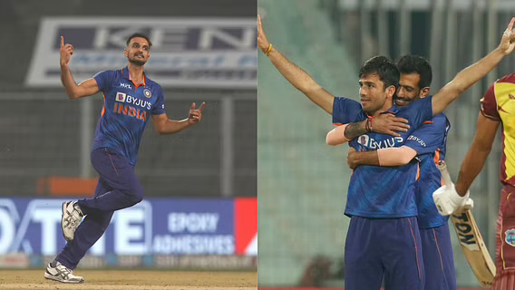 Harshal Patel And Ravi Bishnoi. Photo- BCCI